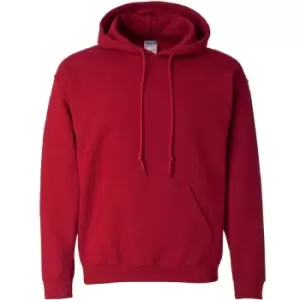 image of Gildan Heavy Blend Adult Unisex Hooded Sweatshirt / Hoodie (S) (Antique Cherry Red)