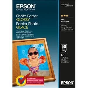 image of Original Epson (A3) Glossy Photo Paper 50 sheets