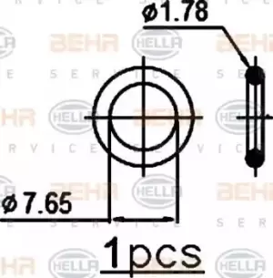 Image of Condenser Air Conditioning 8FC351343-444 by BEHR