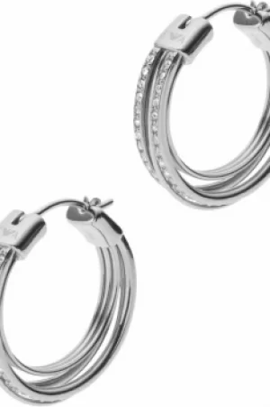 image of Emporio Armani EGS2195040 Hoop Earrings