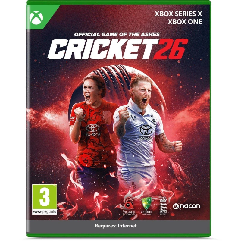 Image of Cricket 26 Official Game of the Ashes Xbox One Series X Game