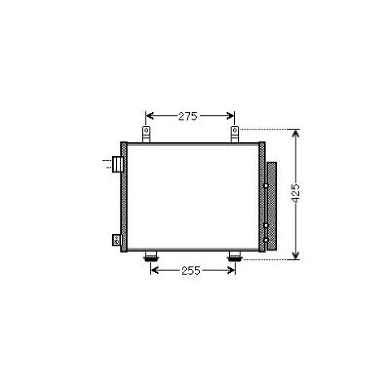 Image of Air conditioning condenser DIEDERICHS DCC1791
