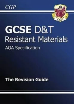 Image of Gcse Design and Technology Resistant Materials Aqa Revision Guide Hardback
