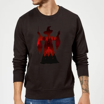Image of Harry Potter McGonagall Silhouette Sweatshirt - Black