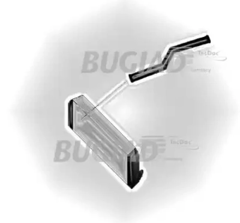 Image of BUGIAD 88684 Turbocharger Hose Charger Intake Hose (3314)
