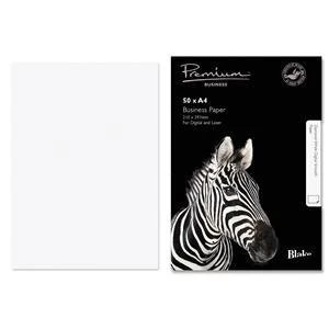 Image of Original Blake Premium Business A4 120gsm Paper Diamond White Smooth Pack of 50