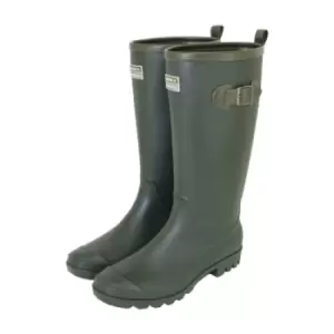 Image of Town & Country Burford Wellington Boot Green Size 11