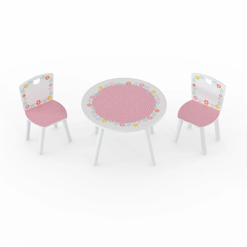 Image of Kidsaw Country Cottage Table & Chairs Multicolor Unisex