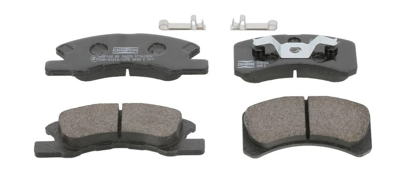 Image of Brake pad set CHAMPION 572615CH