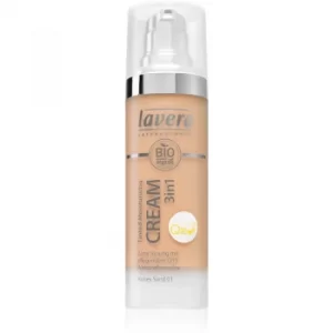 image of Lavera Q10 Tinted Hydrating Cream With Coenzyme Q10 Shade 03 Honey Sand 30ml