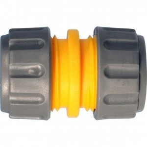Image of Hozelock Joiner and Repair Hose Pipe Connector 3/4" / 19mm Pack of 1