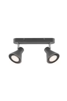 Image of Eik Twin Spotlight Grey GU10