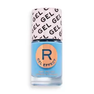 image of Makeup Revolution Ultimate Shine Gel Nail Polish I'm Chilled Soft Blue