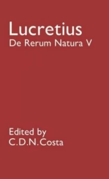 Image of De Rerum Natura V by Lucretius Book