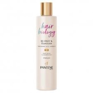 image of Pantene Hair Biology Shampoo De-frizz Illuminate 250ml