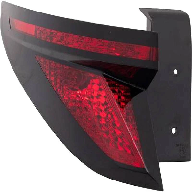 Image of DIEDERICHS 6863091 Rear light Outer section, with bulb holder, Left Combination Rearlight (391)