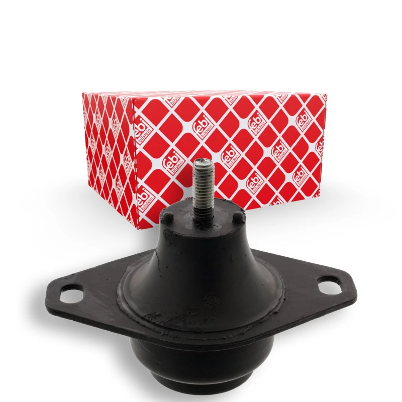 Image of FEBI BILSTEIN 10227 Engine mount Front, Rubber-Metal Mount Elastomer Engine Mounting (247)