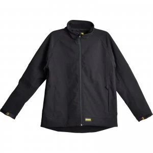 image of Roughneck Mens Soft Shell Jacket Black M