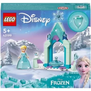 image of LEGO Disney Princess: Elsa's Castle Courtyard (43199)