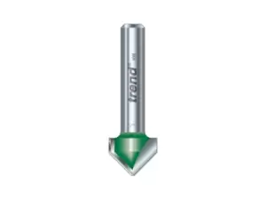 Image of Trend C045AX1/2TC Chamfer V groove cutter angle=45 degrees