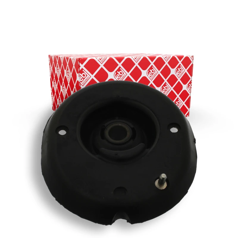 Image of FEBI BILSTEIN 37030 Top strut mount Front Axle, without bearing Elastomer Suspension Strut Support Bearing (1180)