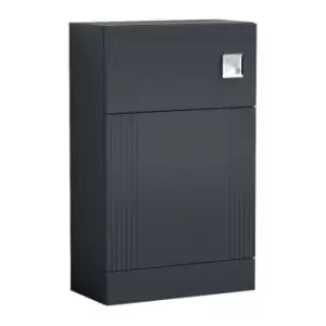 Image of Deco Satin Anthracite 500mm Toilet Unit - FLT1441 - Satin Anthracite - Nuie