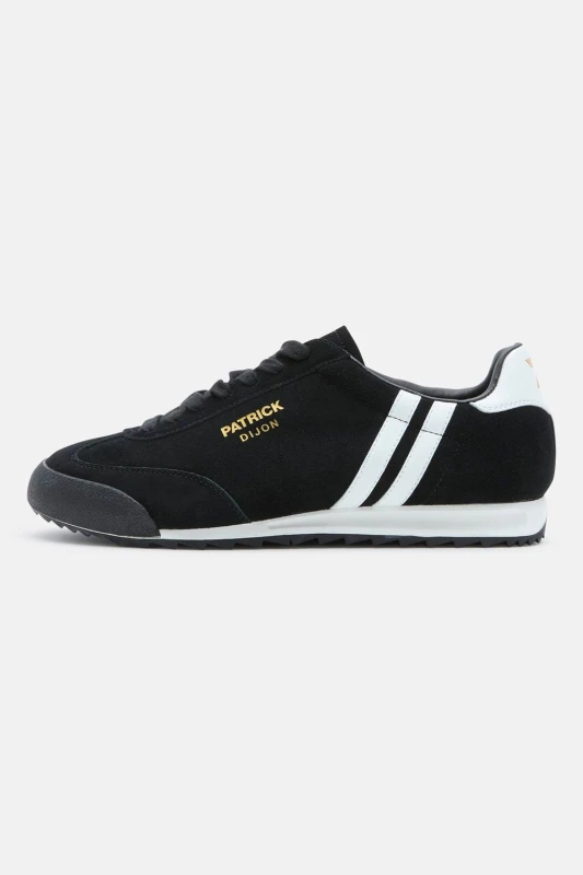 Image of Patrick Mens Dijon Runner in True Black Size: 10 True Black Male 10