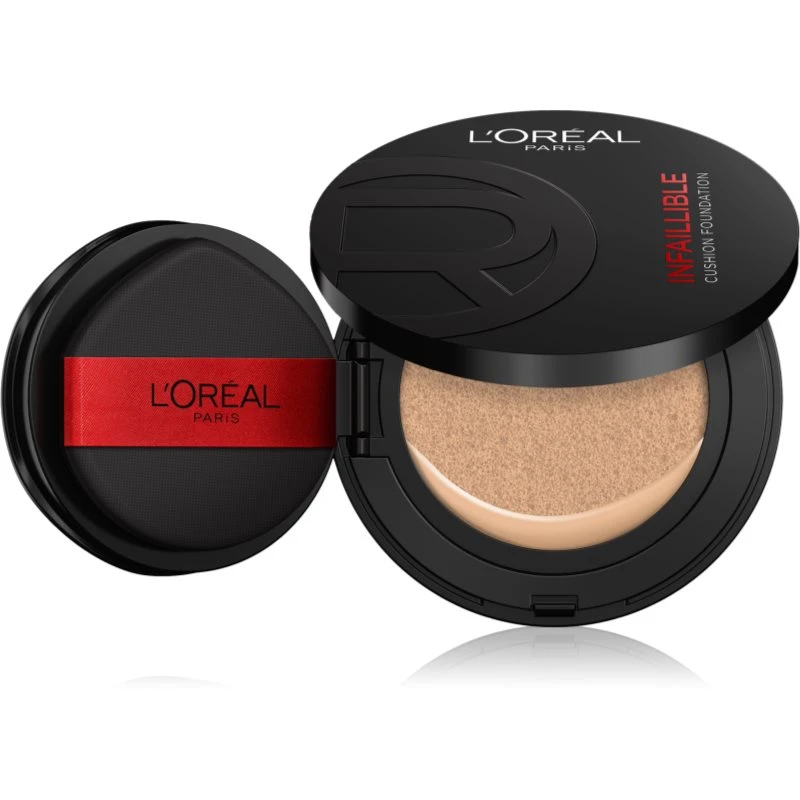 Image of LOreal Paris Infaillible Cushion Foundation long-lasting compact foundation shade N250 11 g