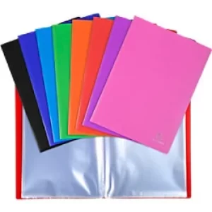 Image of Exacompta Display Book PP Opak A4, 30 Pkts, Assorted, Pack of 12