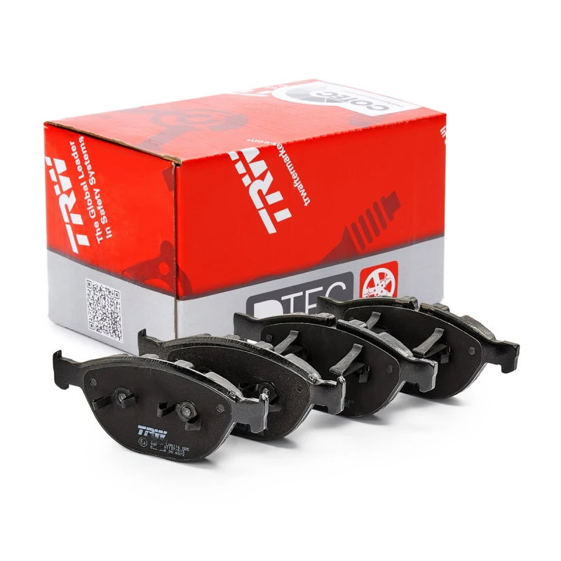 Image of TRW GDB1558 Brake pad set prepared for wear warning indicator Brake Pad Set,disc brake (402)