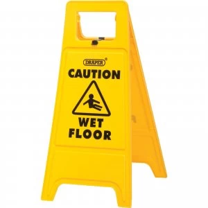 Image of Draper Caution Wet Floor Warning Sign
