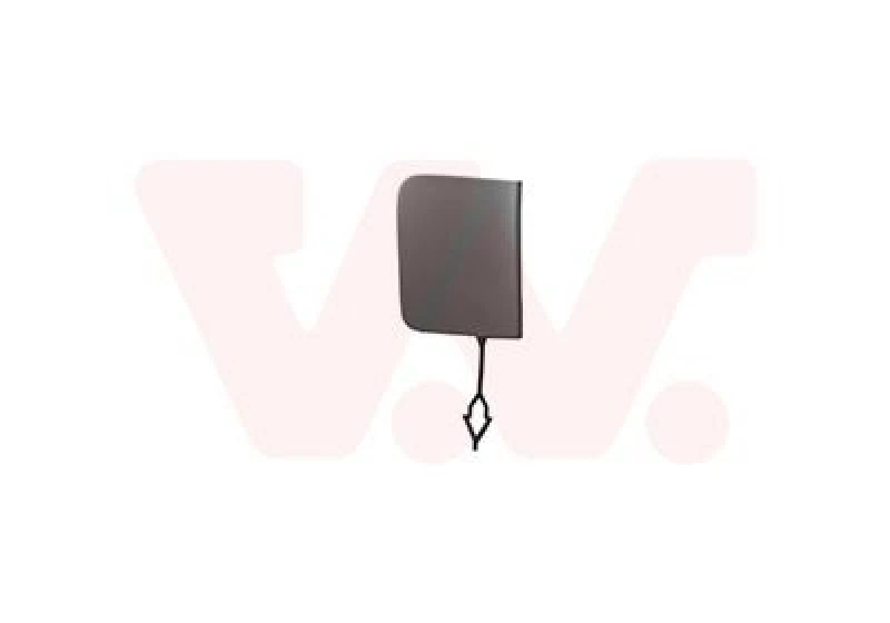 Image of VAN WEZEL Tow hook cover VAN WEZEL 3722587