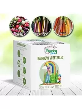 image of Blooming Fast' Rainbow Vegetables - Seed Gift Kit