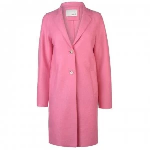 image of Oui Oui Wool Mix Coat Womens - 3318 Pink