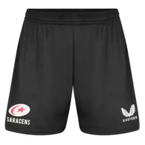 Image of Castore Saracens Training Shorts - Black