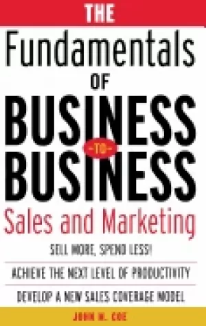 Image of fundamentals of business to business sales and marketing