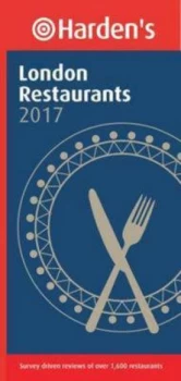 Image of Hardens London Restaurants 2017 Paperback