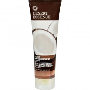 image of Desert Essence Hand & Body Lotion Coconut - 8 fl oz