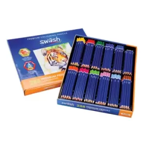 Image of Swash Classbox 288 Premium Hexagonal Coloured Pencils