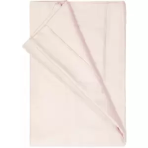 Image of Belledorm 200 Thread Count 100% Egyptian Cotton Flat Sheet, Powder Pink, Single