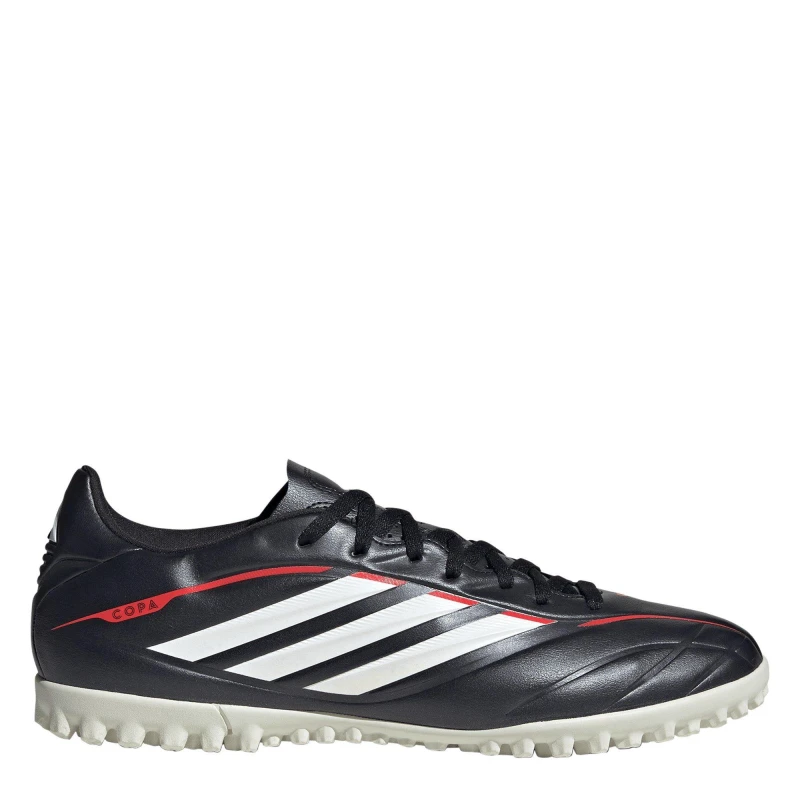 Image of adidas Mens Copa Club Astro Turf Football Boots Black/Red male 6 (39.3)