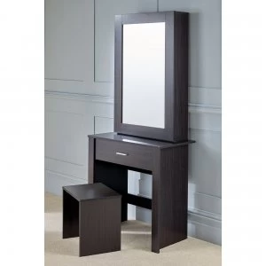 image of Hobson Mirrored Unit and Stool