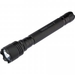 Image of Draper XPG 1 LED Aluminium Torch 3 Modes Black