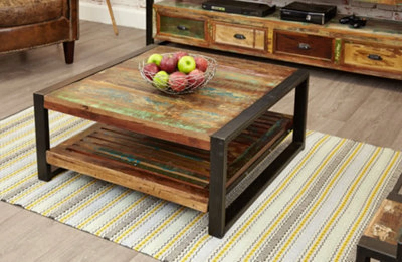 Image of Baumhaus Urban Chic Square Coffee Table