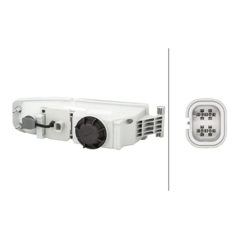 Image of HELLA 1NB 354 986-051 Spotlight Spotlight (202)