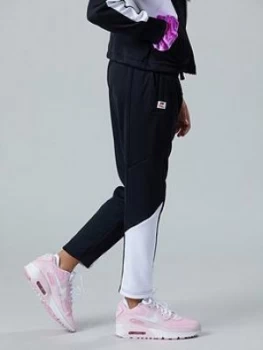 image of Nike Sportswear Older Girls Heritage Track Pants - Black/White