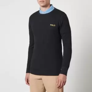 Image of Polo Ralph Lauren Waffle-Knit Long Sleeve T-Shirt - L