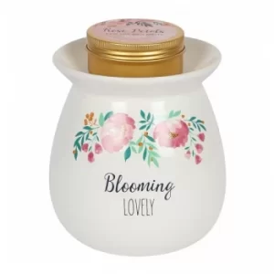 image of Blooming Lovely Oil Burner Gift Set