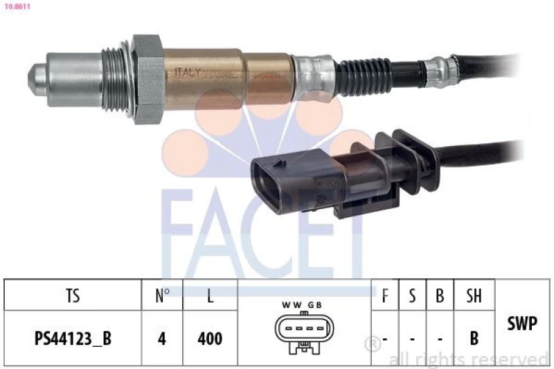 Image of FACET Lambda sensor FACET 10.8611