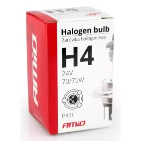 Image of AMiO Light Bulbs 01267 Bulb, spotlight VW,AUDI,MERCEDES-BENZ,Transporter IV Bus (70B, 70C, 7DB, 7DK, 70J, 70K, 7DC, 7DJ),Polo Schragheck (6R1, 6C1)